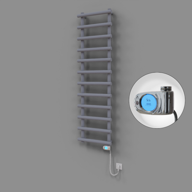 Amazon Dekoratif Elektrikli Havlupan 500x1750 Gri (Musa Termostat) 900W - 1AMA05001750B4TE3090