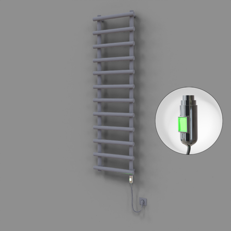 Amazon Dekoratif Elektrikli Havlupan 500x1750 Gri (On/Off Düğmeli) 900W - 1AMA05001750B4TE1090