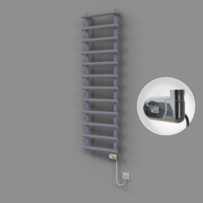 Radiva - Amazon Dekoratif Elektrikli Havlupan 500x1750 Gri (Thesis Termostat) 900W (1)