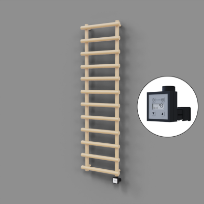 Radiva - Amazon Dekoratif Elektrikli Havlupan 500x1750 Kapuçino (KTX3 Termostat) 1000W (1)