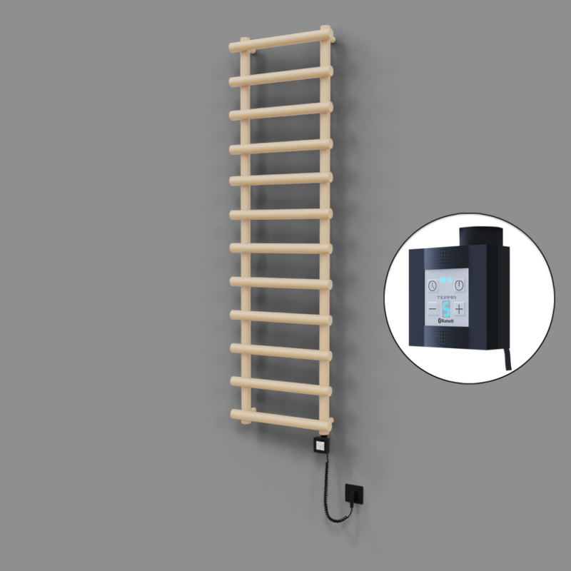 Amazon Dekoratif Elektrikli Havlupan 500x1750 Kapuçino (KTX4 Termostat) 1000W Spiral Kablolu - 1AMA05001750BKTEC100-K