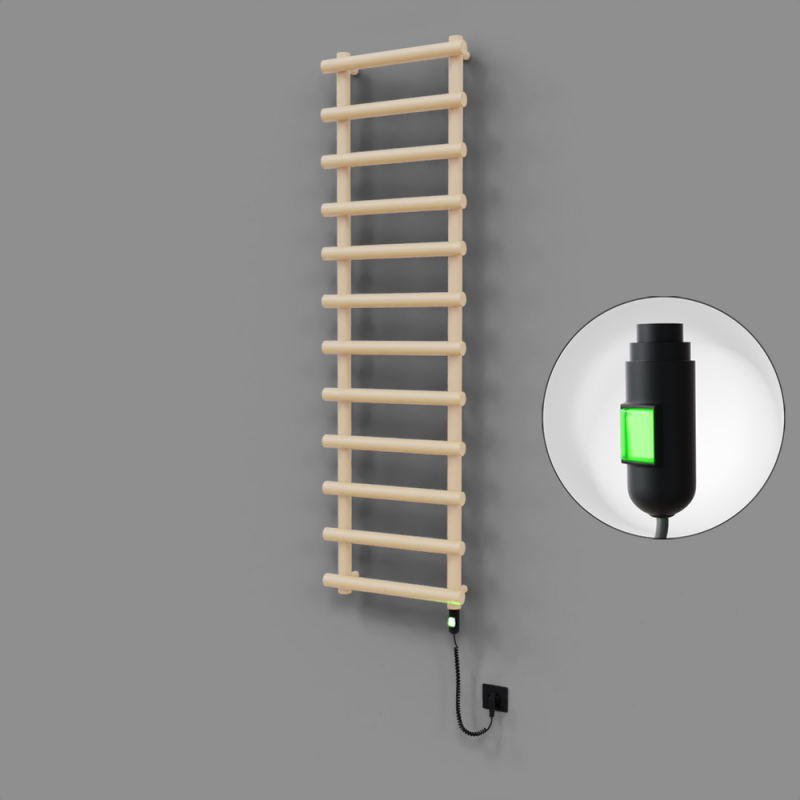 Amazon Dekoratif Elektrikli Havlupan 500x1750 Kapuçino (On/Off Düğmeli) 900W - 1AMA05001750BKTE1090