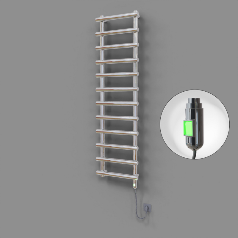 Amazon Dekoratif Elektrikli Havlupan 500x1750 Krom (On/Off Düğmeli) 600W - 1AMA05001750K1PE1060