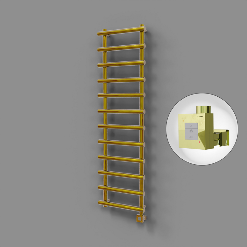 Amazon Dekoratif Elektrikli Havlupan 500x850 Altın (KTX1 Termostat) 200W - 1AMA05000850K2PEB020