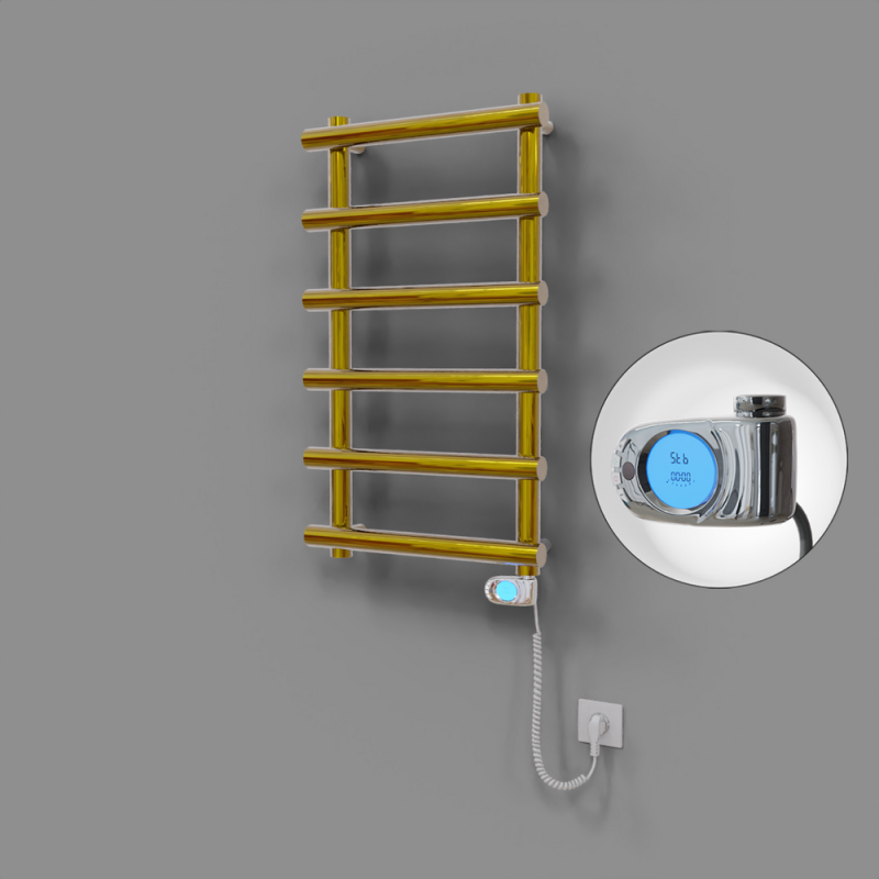 Amazon Dekoratif Elektrikli Havlupan 500x850 Altın (Musa Termostat) 200W - 1AMA05000850K2PE3020