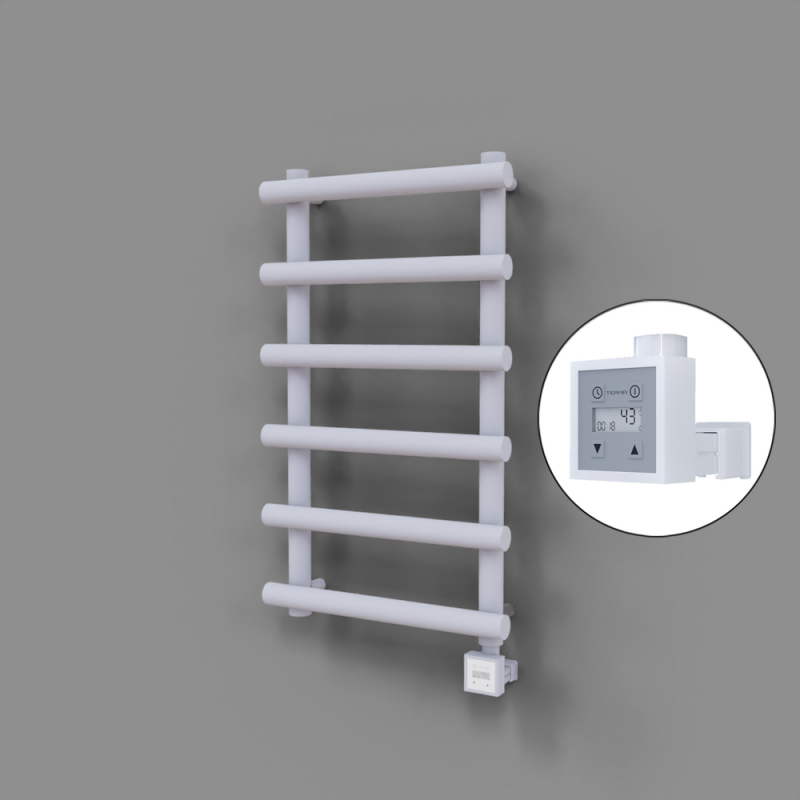 Amazon Dekoratif Elektrikli Havlupan 500x850 Beyaz (KTX3 Termostat) 300W - 1AMA05000850B1TE7030