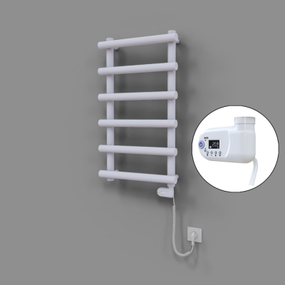 Radiva - Amazon Dekoratif Elektrikli Havlupan 500x850 Beyaz (Thesis Termostat) 300W