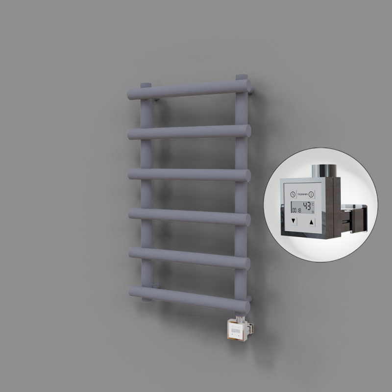 Amazon Dekoratif Elektrikli Havlupan 500x850 Gri (KTX3 Termostat) 300W - 1AMA05000850B4TE7030