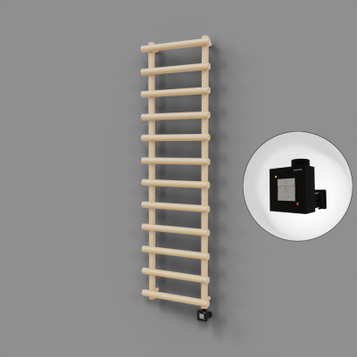 Radiva - Amazon Dekoratif Elektrikli Havlupan 500x850 Kapuçino (KTX1 Termostat) 300W