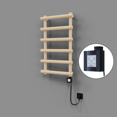 Radiva - Amazon Dekoratif Elektrikli Havlupan 500x850 Kapuçino (KTX4 Termostat) 300W Spiral Kablolu (1)