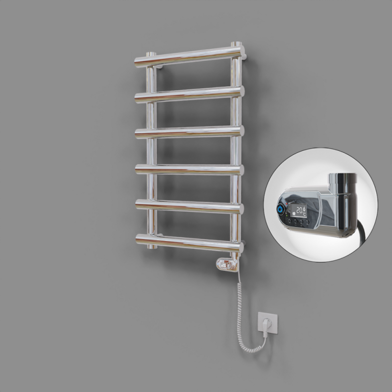 Amazon Dekoratif Elektrikli Havlupan 500x850 Krom (Thesis Termostat) 200W - 1AMA05000850K1PE2020