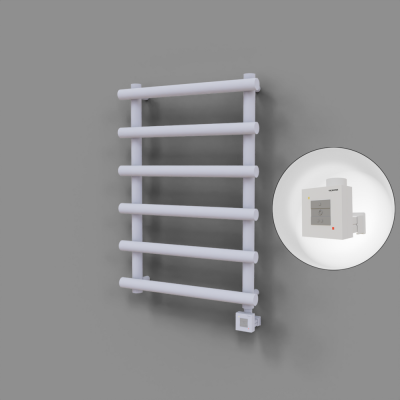 Radiva - Amazon Dekoratif Elektrikli Havlupan 600x1150 Beyaz (KTX1 Termostat) 600W (1)