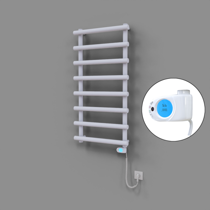 Amazon Dekoratif Elektrikli Havlupan 600x1150 Beyaz (Musa Termostat) 600W - 1AMA06001150B1TE3060