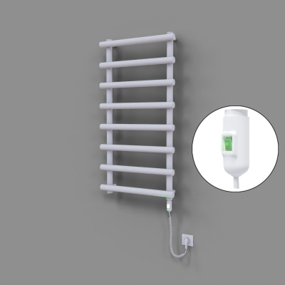 Radiva - Amazon Dekoratif Elektrikli Havlupan 600x1150 Beyaz (On/Off Düğmeli) 600W (1)