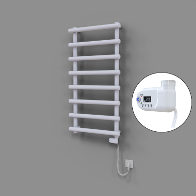 Radiva - Amazon Dekoratif Elektrikli Havlupan 600x1150 Beyaz (Thesis Termostat) 600W (1)