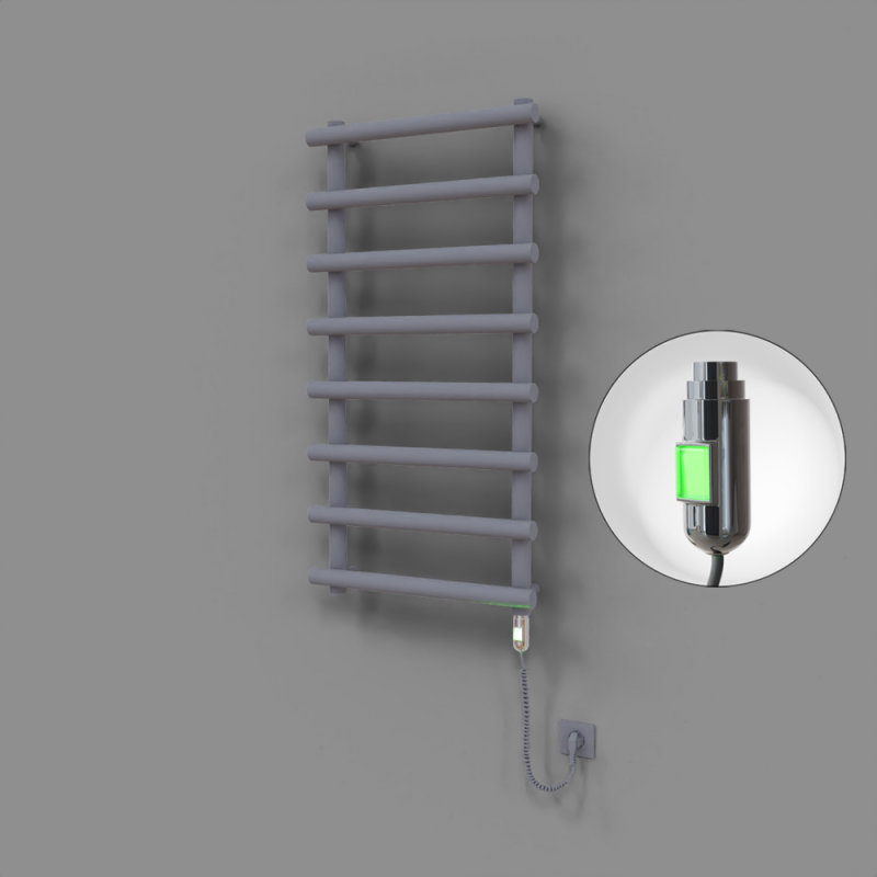 Amazon Dekoratif Elektrikli Havlupan 600x1150 Gri (On/Off Düğmeli) 600W - 1AMA06001150B4TE1060