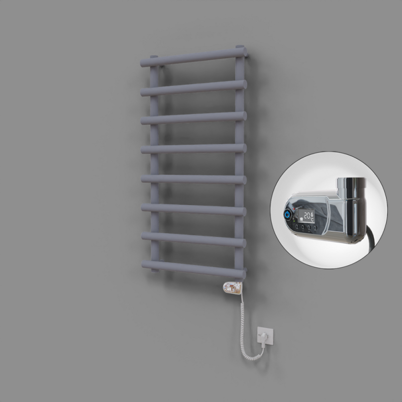 Amazon Dekoratif Elektrikli Havlupan 600x1150 Gri (Thesis Termostat) 600W - 1AMA06001150B4TE2060