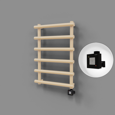 Radiva - Amazon Dekoratif Elektrikli Havlupan 600x1150 Kapuçino (KTX1 Termostat) 600W