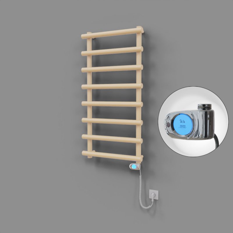 Amazon Dekoratif Elektrikli Havlupan 600x1150 Kapuçino (Musa Termostat) 600W - 1AMA06001150BKTE3060