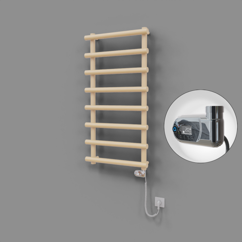 Amazon Dekoratif Elektrikli Havlupan 600x1150 Kapuçino (Thesis Termostat) 600W - 1AMA06001150BKTE2060