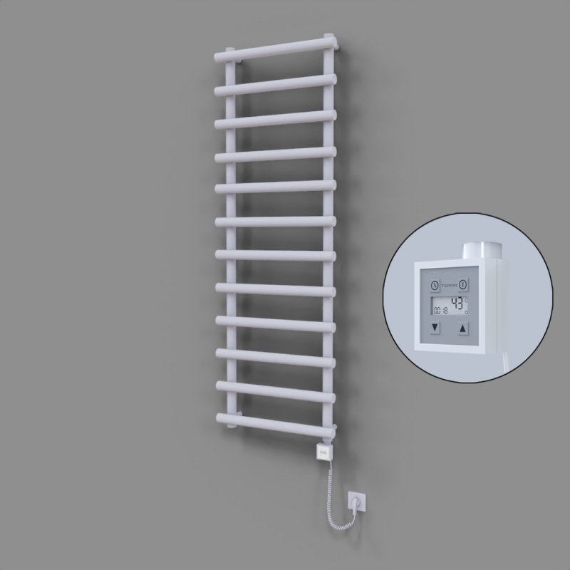 Amazon Dekoratif Elektrikli Havlupan 600x1750 Beyaz (KTX3 Termostat) 1000W Spiral Kablolu - 1AMA06001750B1TE7100-K