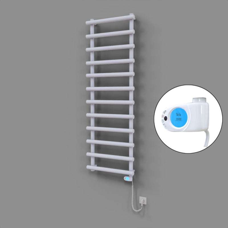 Amazon Dekoratif Elektrikli Havlupan 600x1750 Beyaz (Musa Termostat) 900W - 1AMA06001750B1TE3090