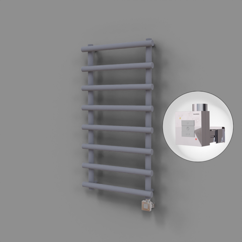 Amazon Dekoratif Elektrikli Havlupan 600x1750 Gri (KTX1 Termostat) 1000W - 1AMA06001750B4TEB100