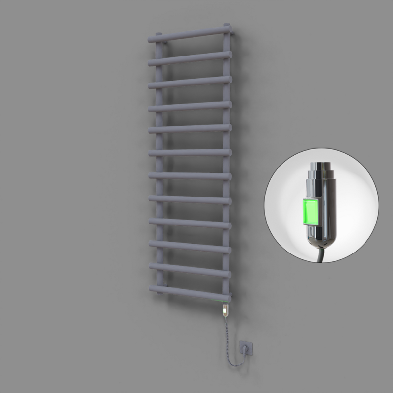 Amazon Dekoratif Elektrikli Havlupan 600x1750 Gri (On/Off Düğmeli) 900W - 1AMA06001750B4TE1090