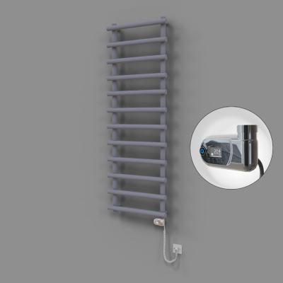 Radiva - Amazon Dekoratif Elektrikli Havlupan 600x1750 Gri (Thesis Termostat) 900W (1)