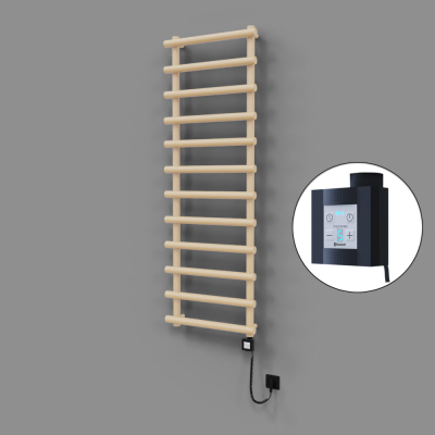 Radiva - Amazon Dekoratif Elektrikli Havlupan 600x1750 Kapuçino (KTX4 Termostat) 1000W Spiral Kablolu (1)