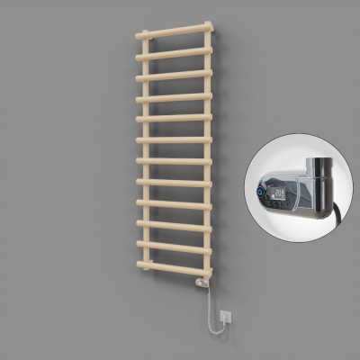 Radiva - Amazon Dekoratif Elektrikli Havlupan 600x1750 Kapuçino (Thesis Termostat) 900W (1)