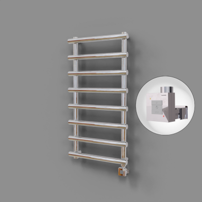 Radiva - Amazon Dekoratif Elektrikli Havlupan 600x1750 Krom (KTX1 Termostat) 600W (1)