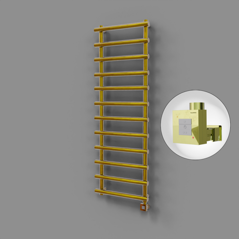 Amazon Dekoratif Elektrikli Havlupan 600x850 Altın (KTX1 Termostat) 200W - 1AMA06000850K2PEB020