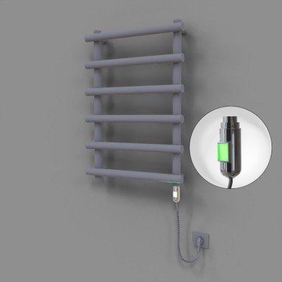 Radiva - Amazon Dekoratif Elektrikli Havlupan 600x850 Gri (On/Off Düğmeli) 300W