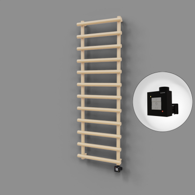 Radiva - Amazon Dekoratif Elektrikli Havlupan 600x850 Kapuçino (KTX1 Termostat) 300W