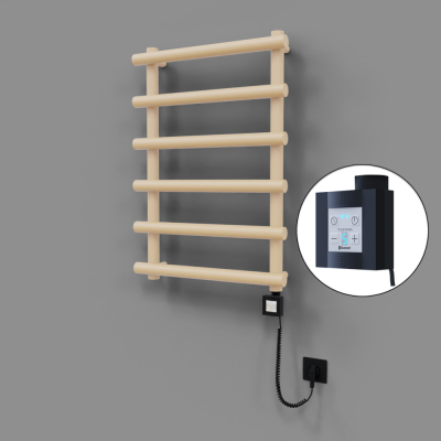 Radiva - Amazon Dekoratif Elektrikli Havlupan 600x850 Kapuçino (KTX4 Termostat) 300W Spiral Kablolu (1)