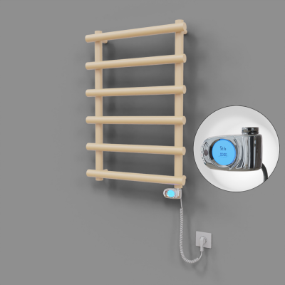 Radiva - Amazon Dekoratif Elektrikli Havlupan 600x850 Kapuçino (Musa Termostat) 300W