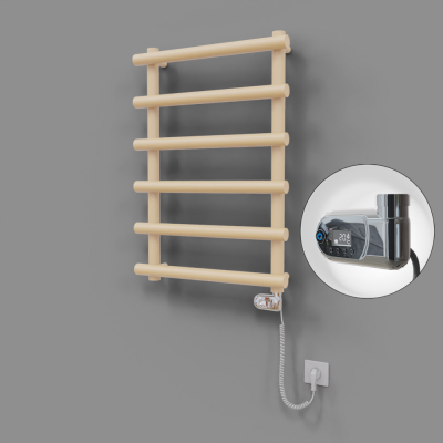 Radiva - Amazon Dekoratif Elektrikli Havlupan 600x850 Kapuçino (Thesis Termostat) 300W (1)