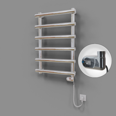 Radiva - Amazon Dekoratif Elektrikli Havlupan 600x850 Krom (Thesis Termostat) 200W