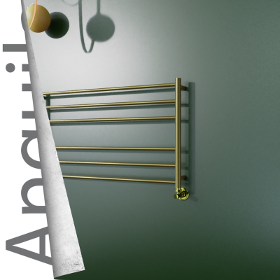 Radiva - ANGUILA Paslanmaz Çelik Havlupan 1000x590 Satine Altın