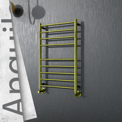 Radiva - ANGUILA Paslanmaz Çelik Havlupan 500x790 Altın