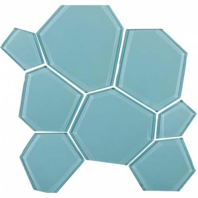 Antic Collanial Mozaik Cam Hexcube Blue