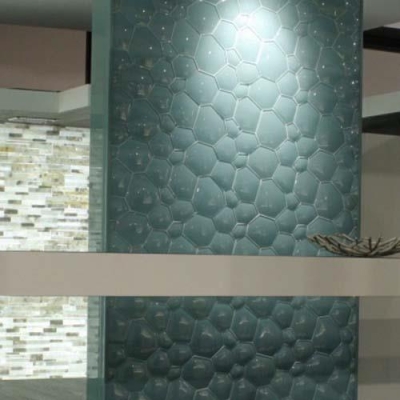 Antic Collanial Mozaik Cam Hexcube Blue (1)