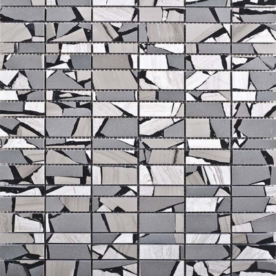 Antic Collanial Mozaik Lines Safary Brown 