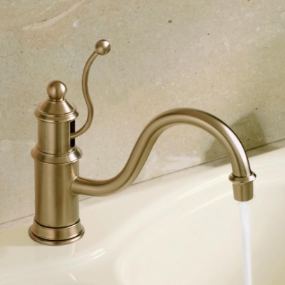 KOHLER - Kohler Eviye Bataryası Antique, Fırçalanmış Bronz