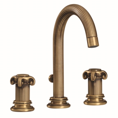 JORGER - Jörger Aphrodite 3 Delikli Lavabo Bataryası Antik Altın - 0