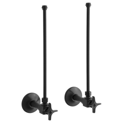 KOHLER - Kohler Ara Musluk ve Boru Mat Oil-Rubbed Bronze 2'li