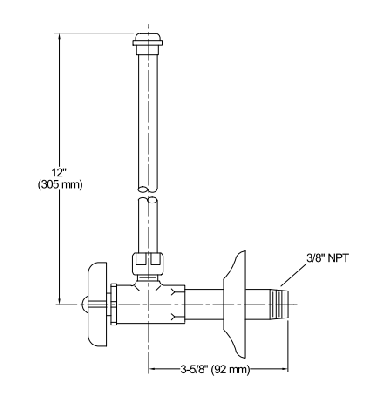 KOHLER - Kohler Ara Musluk+Boru Krom 2'li