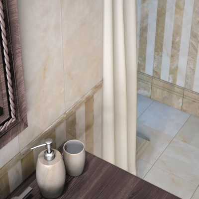 Arcana Bordür Bellagio Bombato Ducale 5 x 25 cm (1)