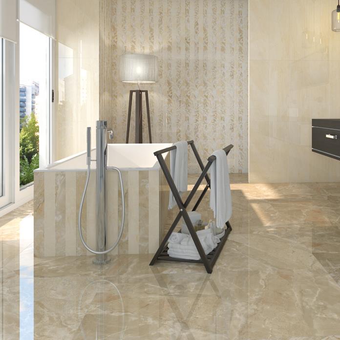 Arcana Duvar Karosu Bellagio Travestere Ducale Beige 25 x 75 cm - 10ARCA100008Y39